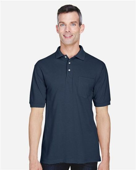 Picture of M265P - Men's Easy Blend™ Polo with Pocket