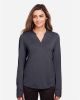 Picture of NE400W - Women's JAQ Stretch Performance V-Neck Snap Pullover