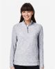 Picture of NE415W - Women's Eclipse Jacquard Quarter-Zip Pullover