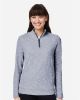 Picture of NE415W - Women's Eclipse Jacquard Quarter-Zip Pullover