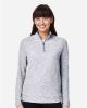 Picture of NE415W - Women's Eclipse Jacquard Quarter-Zip Pullover