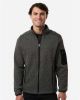 Picture of NE730 - Men's Jasper Jacquard Full-Zip Fleece Jacket