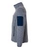 Picture of NE730 - Men's Jasper Jacquard Full-Zip Fleece Jacket